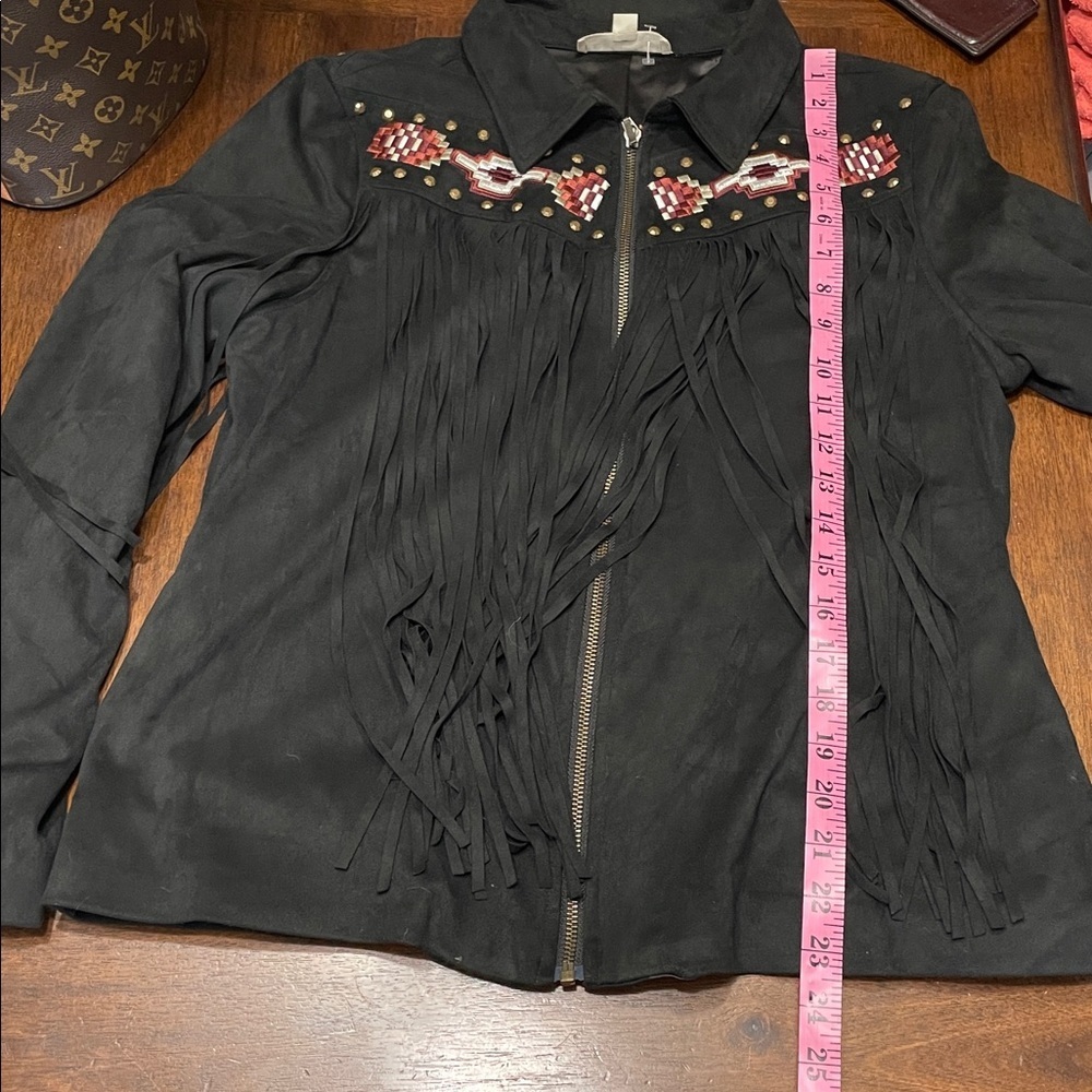 Idyllwind Spell fringe faux leather jacket - Picture 11 of 11
